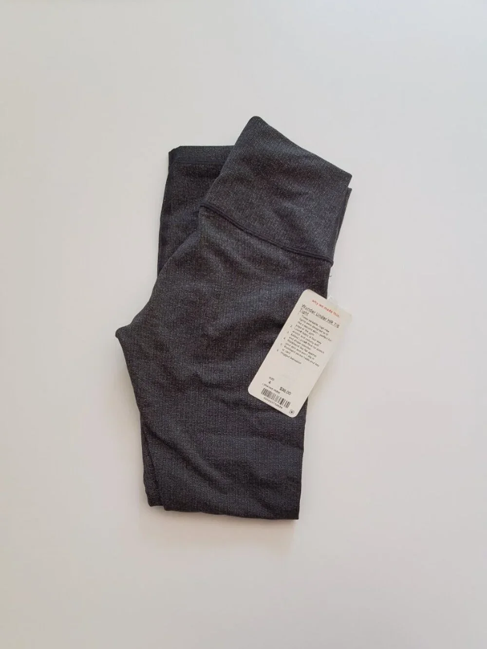 Lululemon Wunder Under HR 7/8 tight size 5